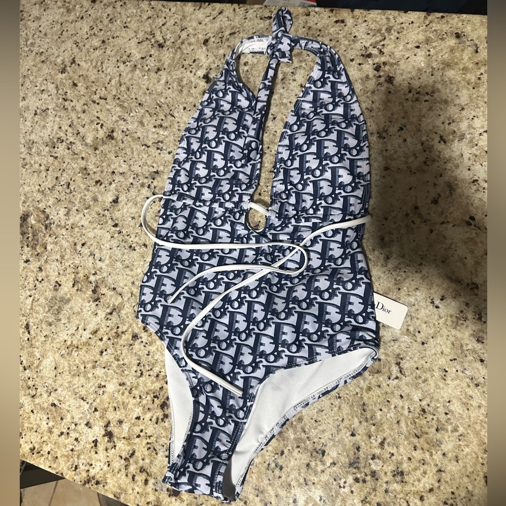Dior bikini Swimsuit oblique New